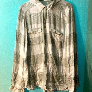 Stoked Flowy Flannel